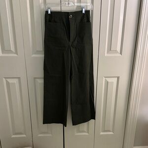 Maeve Olive Green Trousers